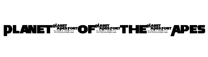 Planet-of-the-Apes  免费字体下载