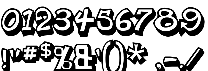 PlanetBensonTwo-Regular Font OTHER CHARS