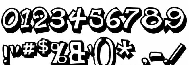 PlanetBensonTwo-Regular Font OTHER CHARS