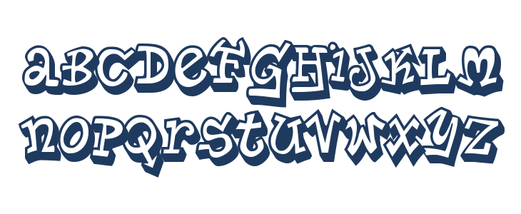 PlanetBensonTwo-Regular Lowercase