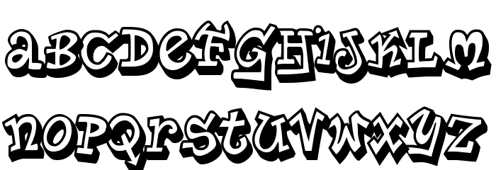 PlanetBensonTwo-Regular Font LOWERCASE