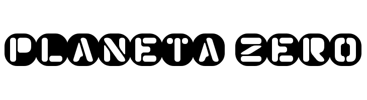 Planeta Zero Font