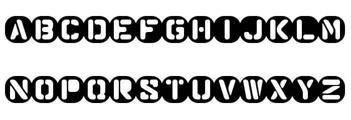 Planeta Zero Font LOWERCASE
