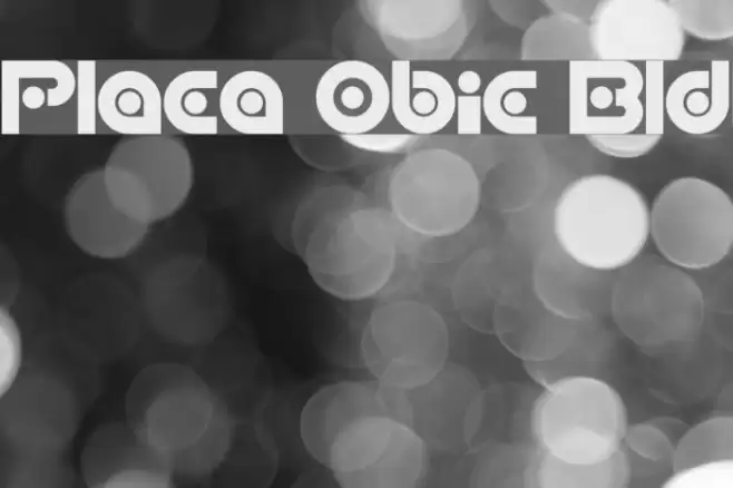 Planetary Orbiter Bold Font examples