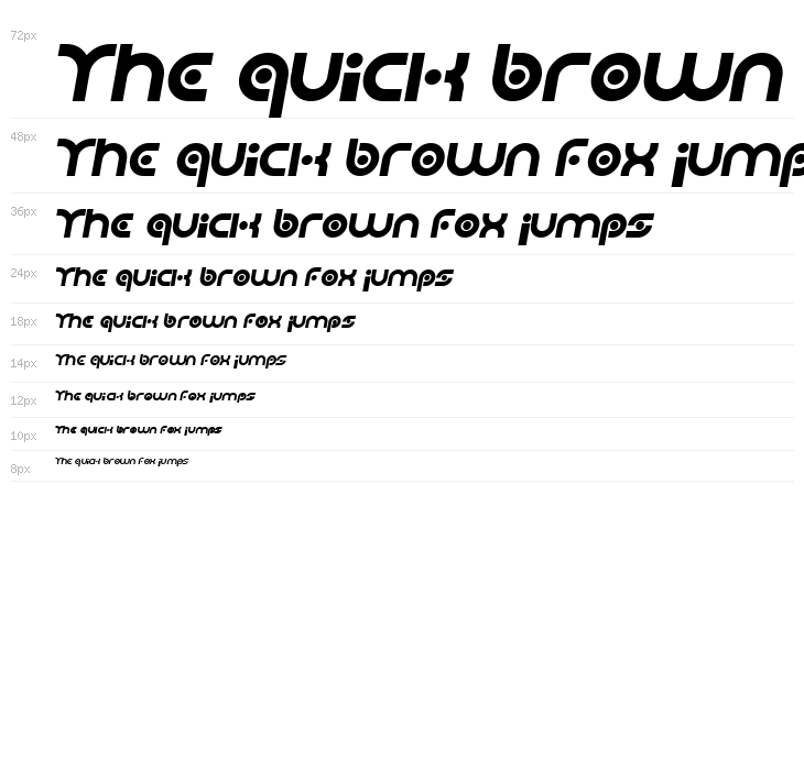 Planetary Orbiter Italic Waterfall