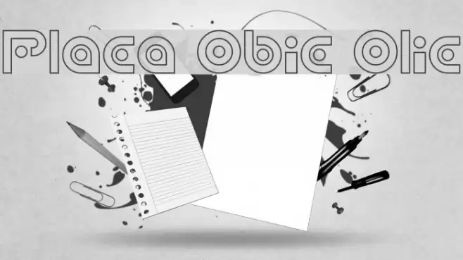 Planetary Orbiter Outline Font examples