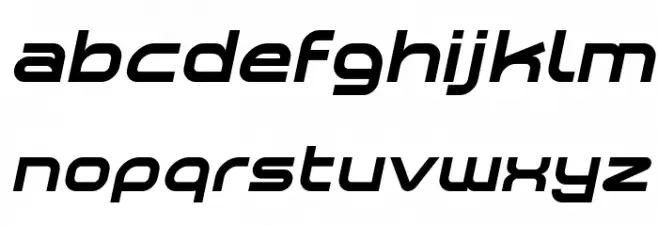 Planetium-X Bold Italic Demo Fuentes MINÚSCULAS