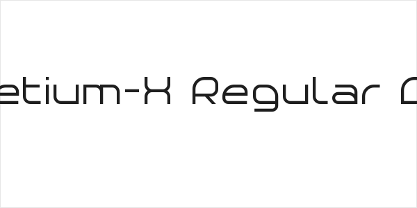 Planetium-X Regular Demo Logo