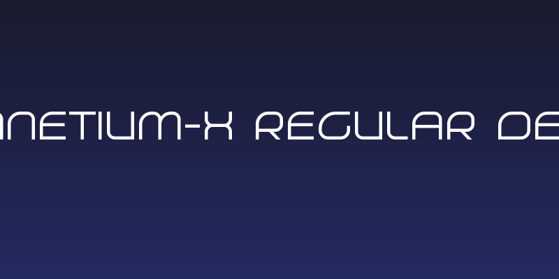 Planetium-X Regular Demo Social Header