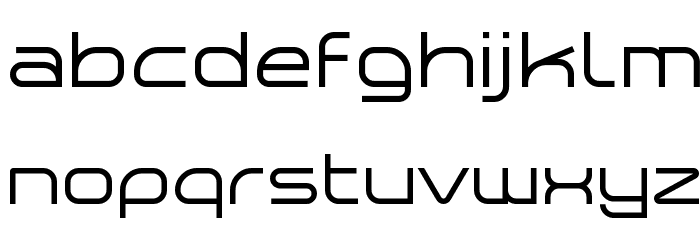 Planetium-X Regular Demo Font LOWERCASE