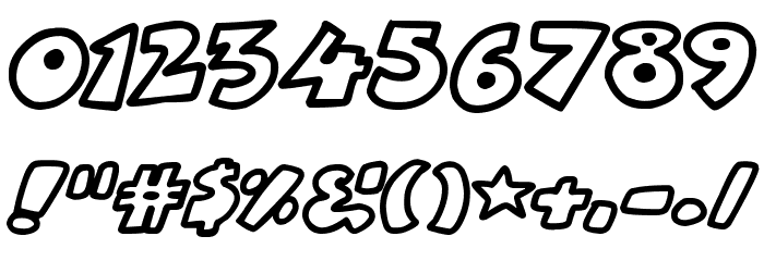 Planetoid X Font OTHER CHARS
