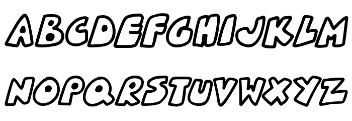 Planetoid X Font LOWERCASE