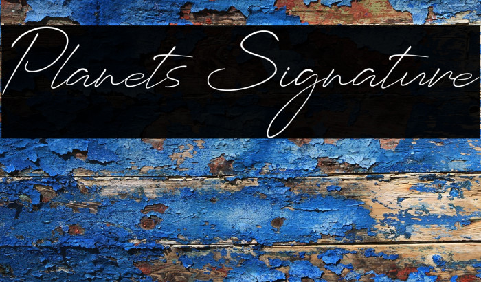Planets Signature Example 1