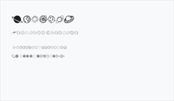 Planets Business Card