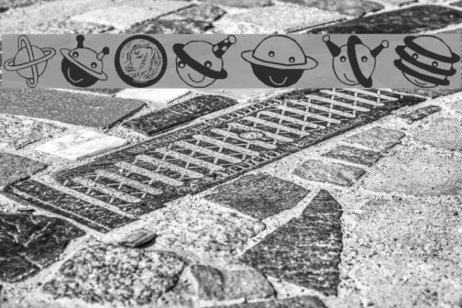 Planets Font examples