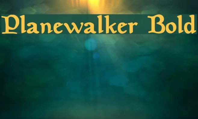 Planewalker Bold Example 3