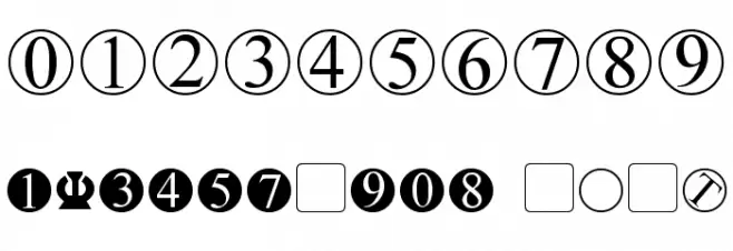 Planewalker Dings Font OTHER CHARS