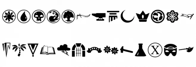 Planewalker Dings फ़ॉन्ट लोअरकेस