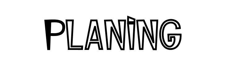 Planing Fonte