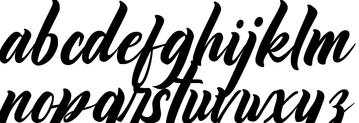 Plankiss Font LOWERCASE