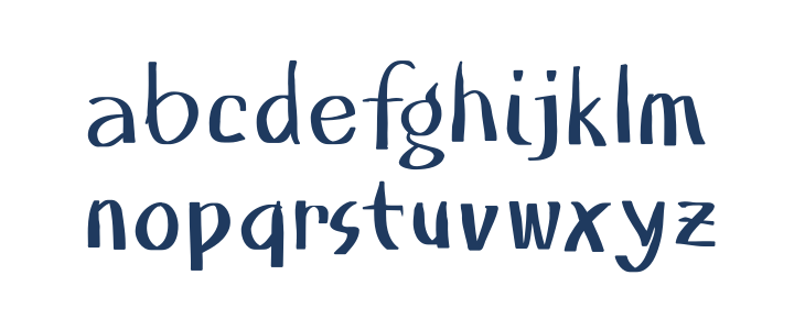 Planless-Bold Lowercase