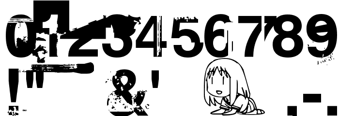 Planned Obsolescence Font OTHER CHARS