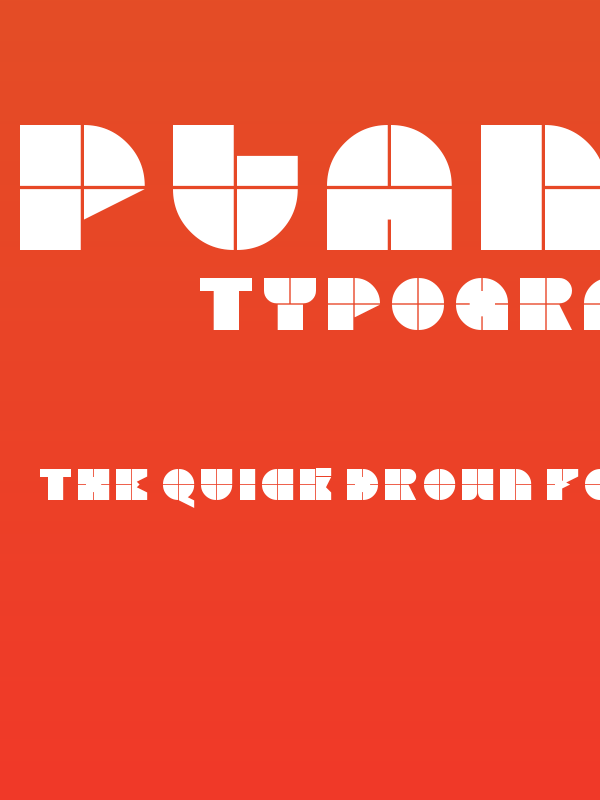 Plano Regular Poster