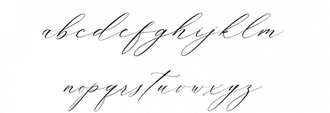 Planolla フォント 小文字
