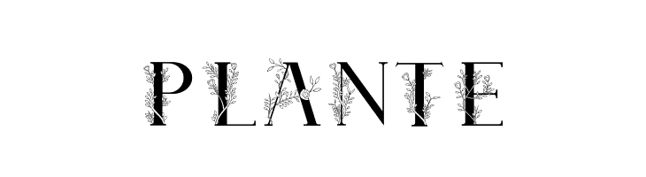 Plante  Descarca Fonturi Gratis