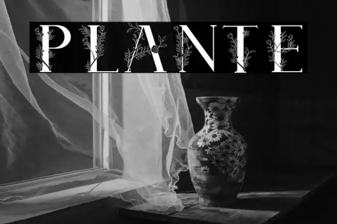 Plante Font examples