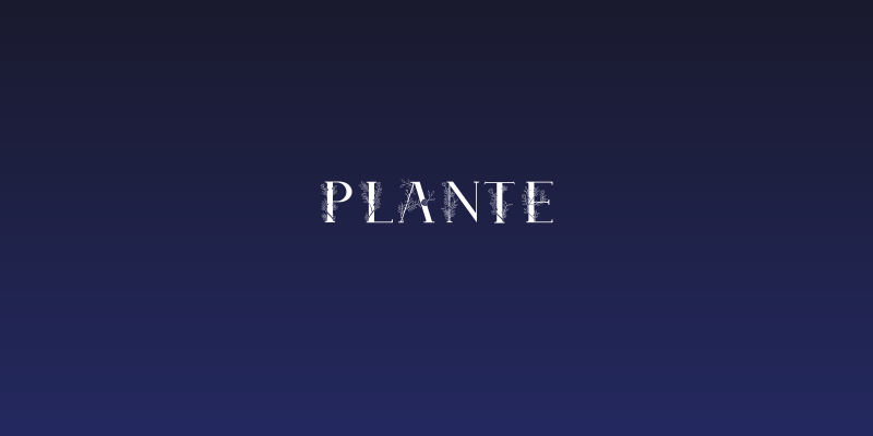 Plante Social Header