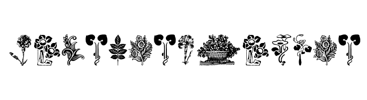 PlantenNBlomen  免费字体下载