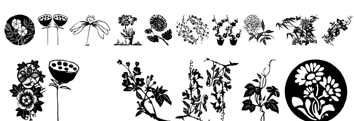 PlantenNBlomen Font OTHER CHARS