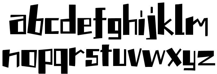 Plantor Font LOWERCASE