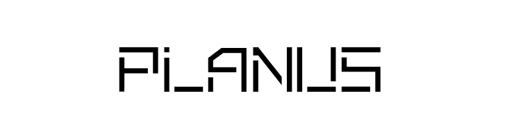 Planus  Frei Schriftart Herunterladen