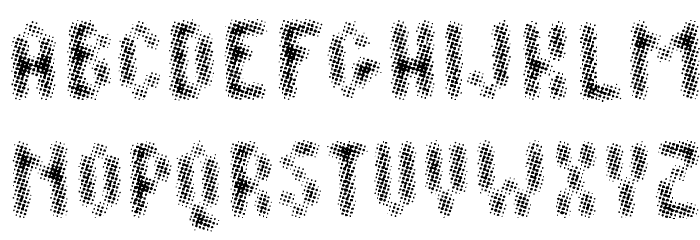 Plaq 108 Font LOWERCASE