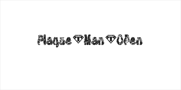 Plaque-Man-Open Logo