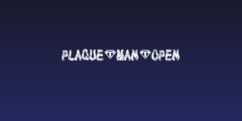 Plaque-Man-Open Social Header