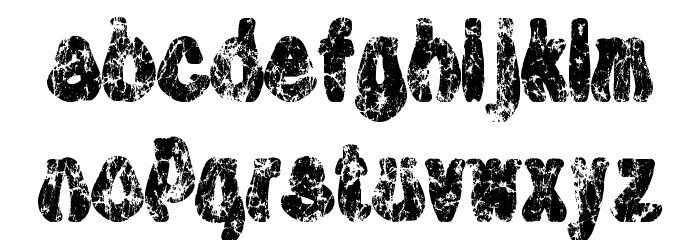 Plaque-Man-Open Font Litere mici