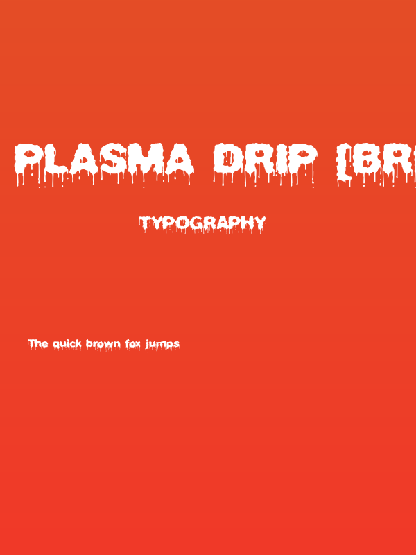 Plasma Drip [BRK] Poster