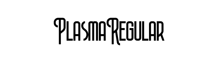 Plasma Regular  Frei Schriftart Herunterladen