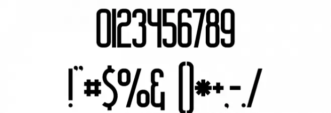 Plasma Regular Font OTHER CHARS