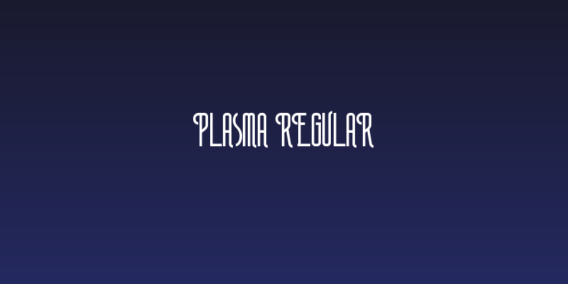 Plasma Regular Social Header