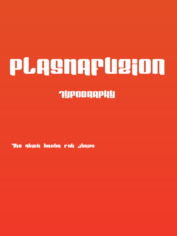 Plasmafuzion Poster