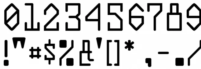 Plasmatic-Regular Font OTHER CHARS