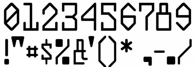 Plasmatic-Regular Font OTHER CHARS