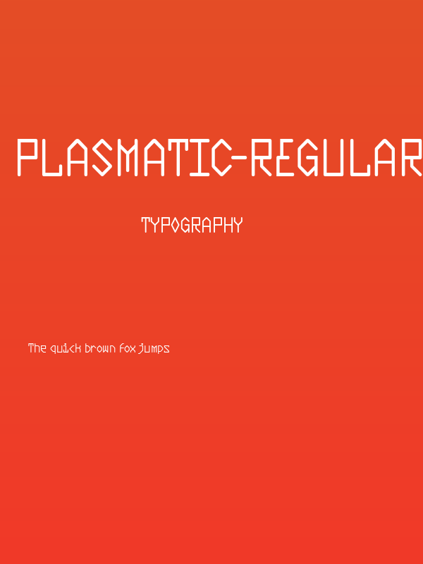 Plasmatic-Regular Poster