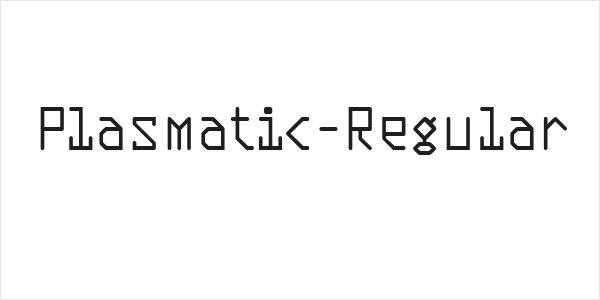 Plasmatic-Regular Logo
