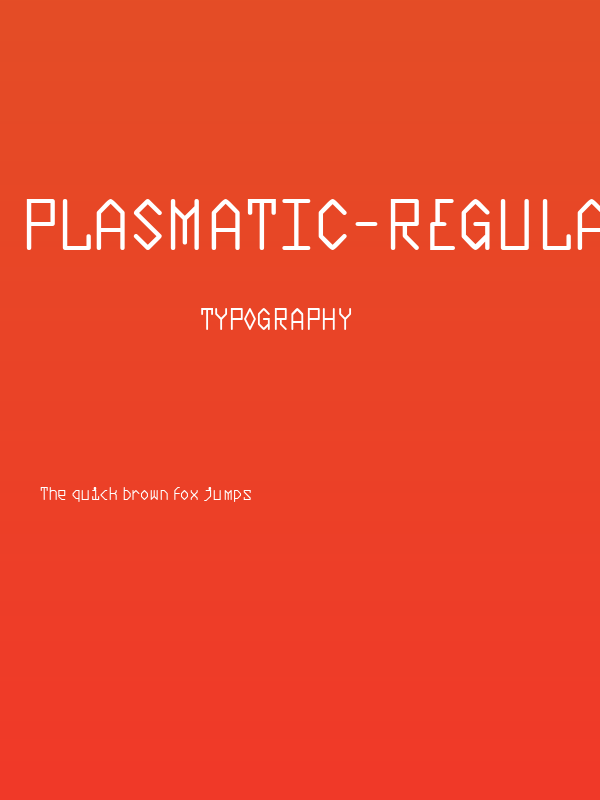 Plasmatic-Regular Poster