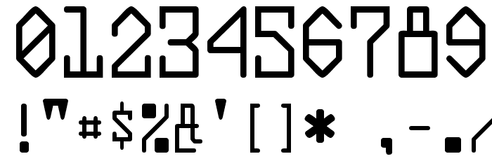 Plasmatic Font OTHER CHARS